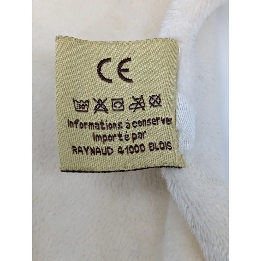 Les‎ Petites Marie Reynaud Lovey Bunny Baby Security Blanket Plush Knotted Nubby